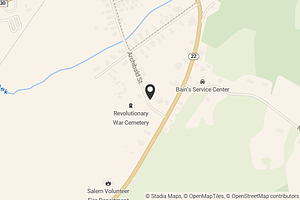 Map with location marker