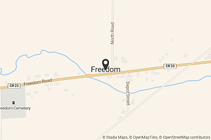 Map with location marker