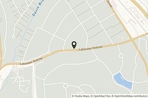 Map with location marker