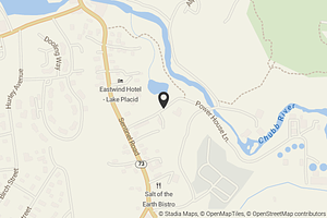 Map with location marker