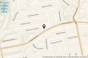 Map with location marker