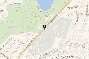 Map with location marker