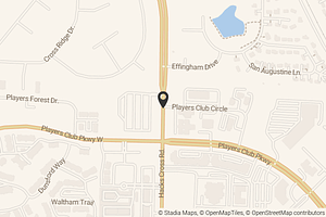 Map with location marker