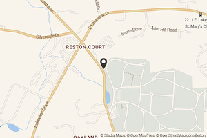 Map with location marker