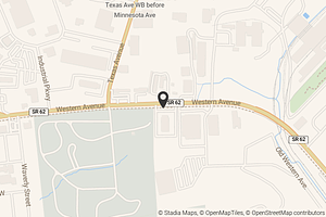 Map with location marker