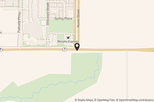 Map with location marker