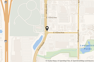 Map with location marker