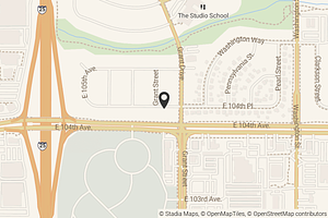 Map with location marker