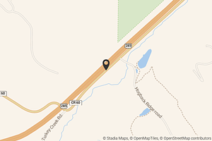 Map with location marker