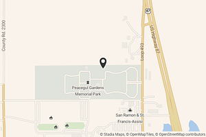 Map with location marker