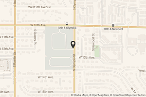 Map with location marker