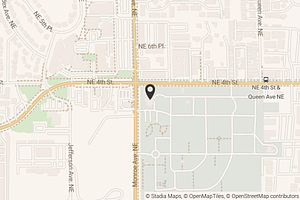 Map with location marker