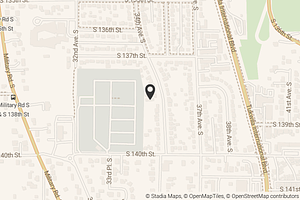 Map with location marker