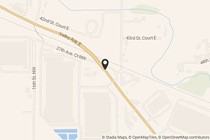 Map with location marker