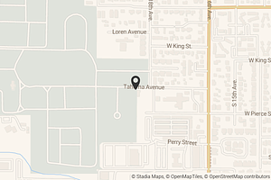 Map with location marker