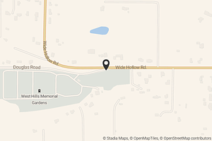 Map with location marker