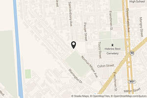 Map with location marker