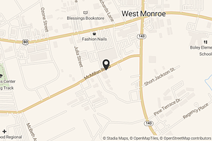 Map with location marker