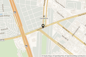 Map with location marker