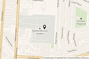 Map with location marker