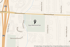 Map with location marker