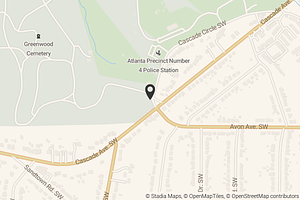 Map with location marker