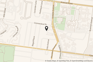 Map with location marker