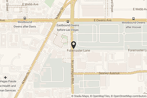 Map with location marker