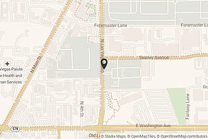 Map with location marker