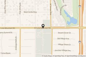 Map with location marker