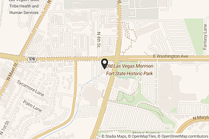 Map with location marker