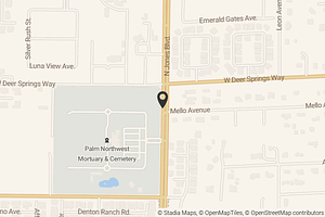 Map with location marker