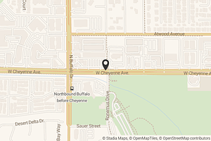 Map with location marker