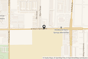 Map with location marker