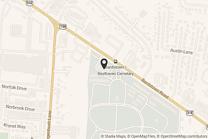 Map with location marker