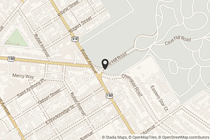 Map with location marker