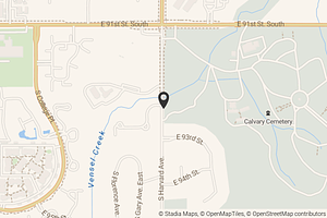 Map with location marker