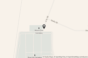 Map with location marker