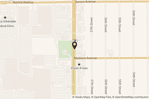 Map with location marker