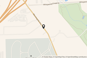 Map with location marker