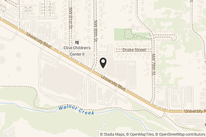 Map with location marker