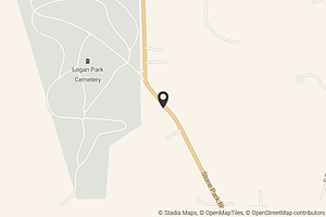 Map with location marker