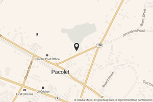 Map with location marker