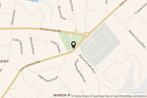 Map with location marker