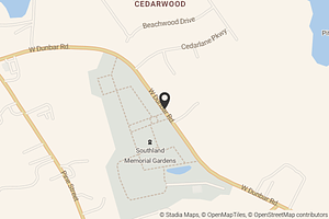 Map with location marker