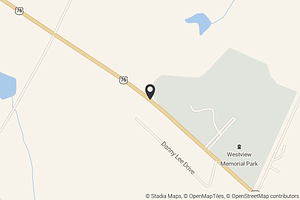 Map with location marker