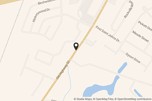 Map with location marker