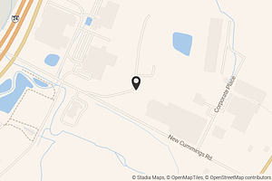 Map with location marker