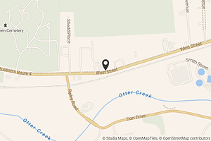 Map with location marker