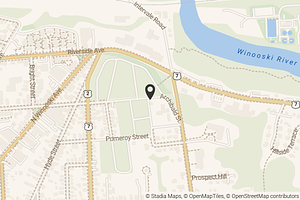 Map with location marker